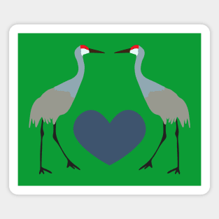 Sandhill cranes Magnet